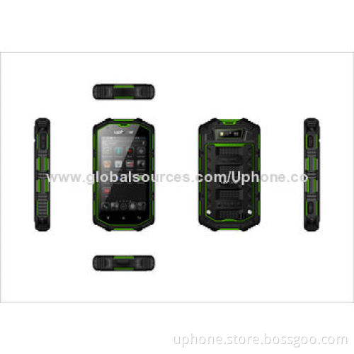 Multiple touches display smartphones with IP68 waterproof performance and 4-inch screen